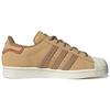 Adidas Originals Superstar Leather Comfortable Durable Lightweight Low-Top Sneakers Women Sneakers Desert-Yellow GY2526