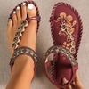 Women's Sandals Bohemia Style Sandals Summer Shoes For Woman Flip Flops Beach Summer Shoes Women Low Heels Footwear