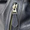 Used COACH Shoulder Bag F35684 leather Navy Shoulder
