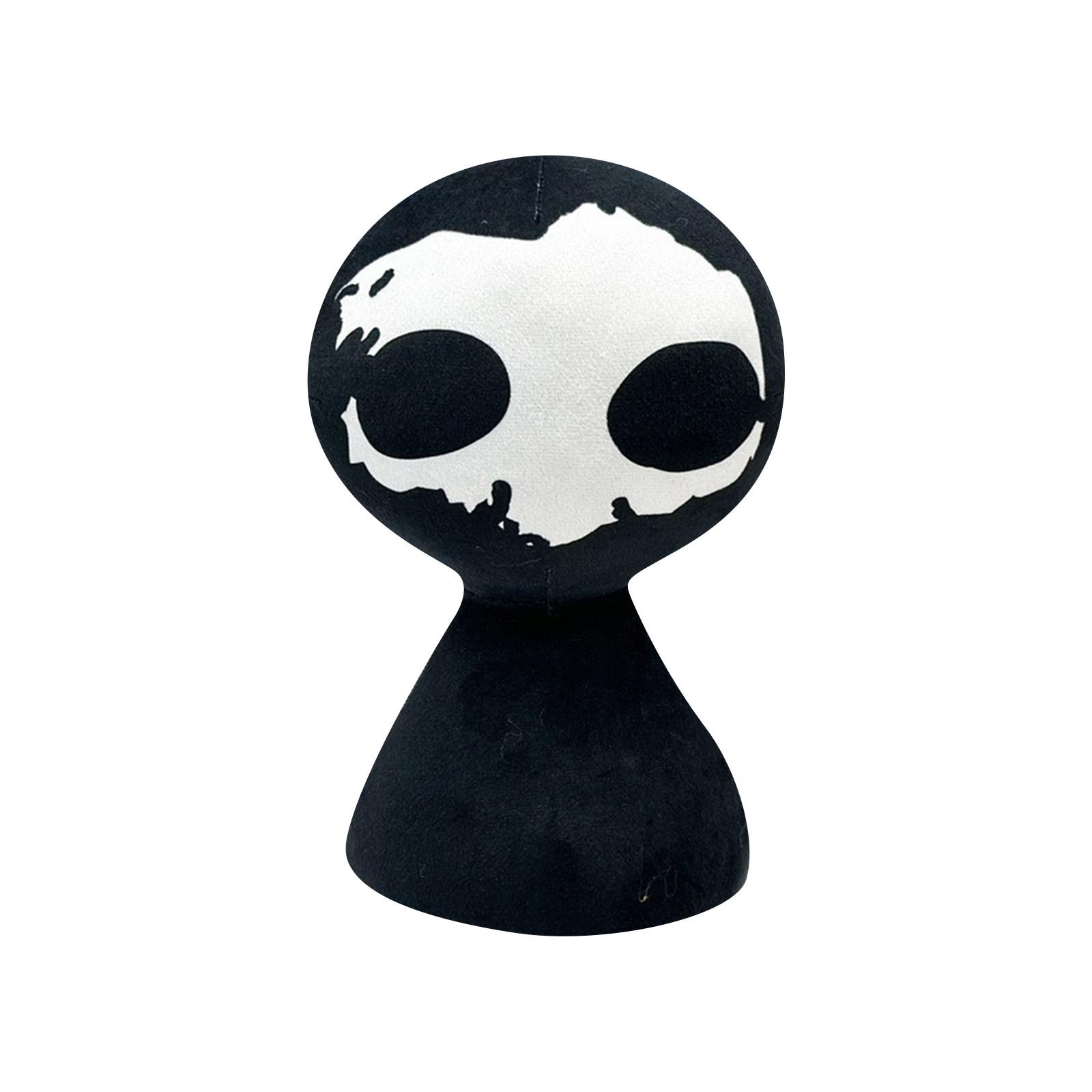 

Плюшева лялька, іграшка в подарунок, мультфільм, дитяча ганчіркова лялька, дитяча подушка в подарунок One Size чорний