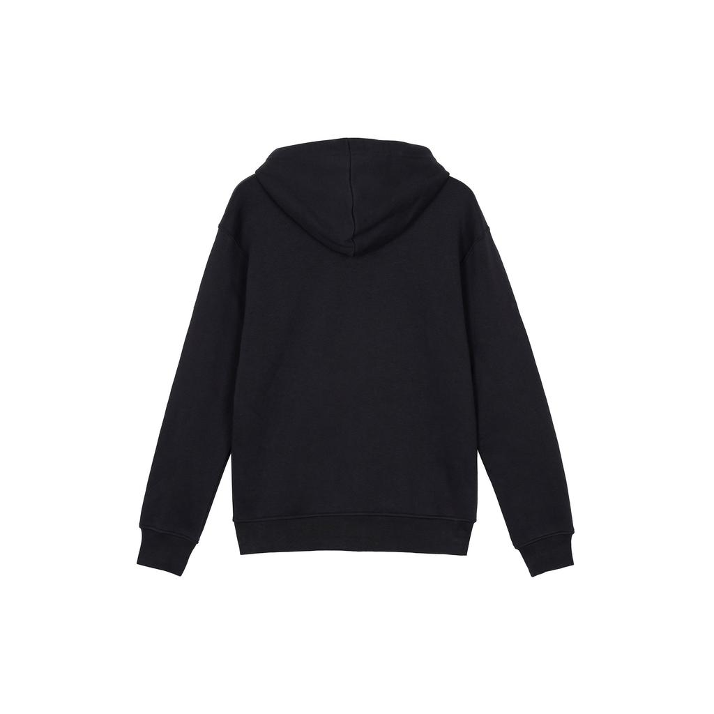 Jordan FW22 Embroidered Logo Zip Hoodie With Fleece Lining Men Hoodie Black DQ7351-010