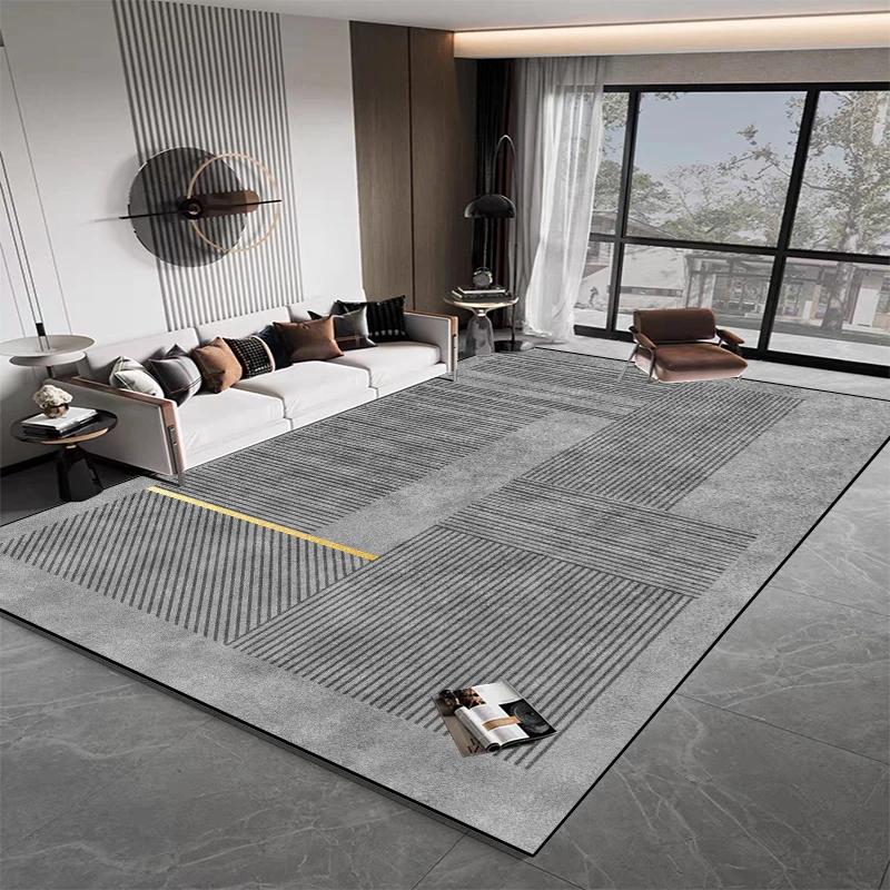 Light Luxury Carpet for Living Room Home Decoration Coffee Table Large Area Rugs Bedroom Non-slip Floor Mat Entrance Doormat