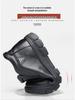Men's High-Top Leather Shoes, Thick-Soled and Warm, for Middle-Aged, Style QN2788-6