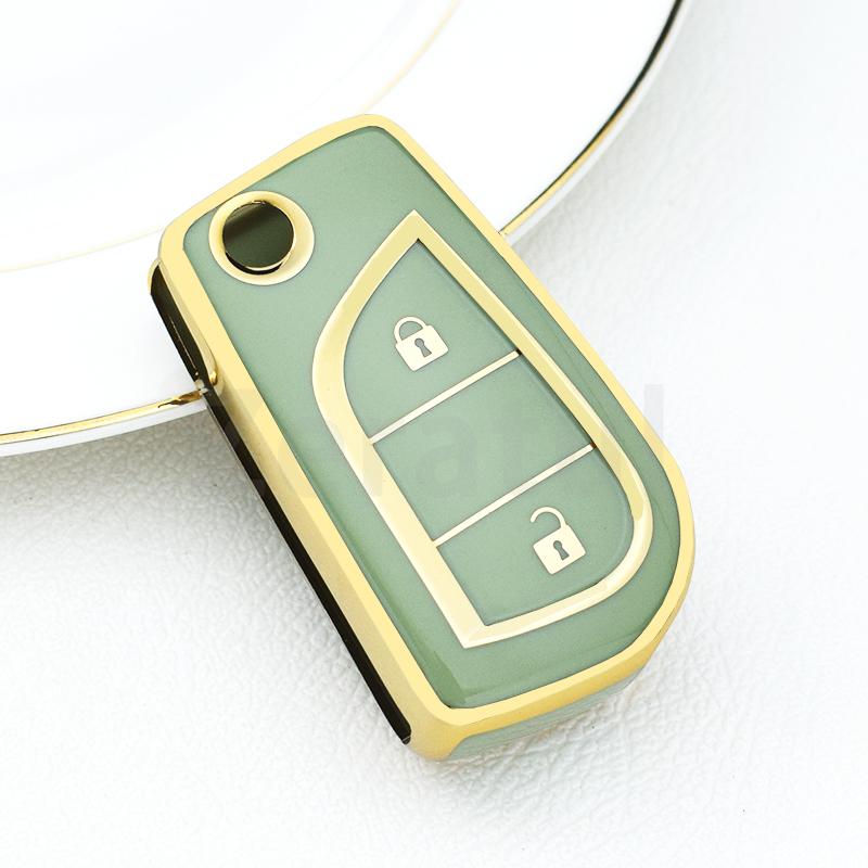 Tpu Car Key Cover Case Shell Fob For Toyota Auris Corolla Avensis Verso Yaris Aygo Scion Tc Im Camry Rav4 Forturner Hilux