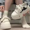 Zhao Ruth Autumn Little White Shoes New Platform Original Height Increase Versatile Leisure Campus Board Shoes Sports