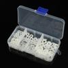 250PC/Kit  Nylon Flat Washer Assortment M2 M2.5 M3 M4 M5 M6 M8 Screw/Bolt