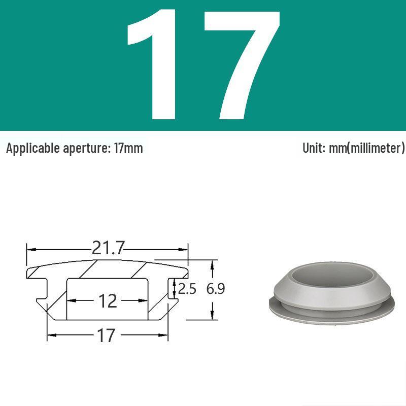High-Temp Resistant Silicone Rubber Stopper with Card Slot Sealing Cap