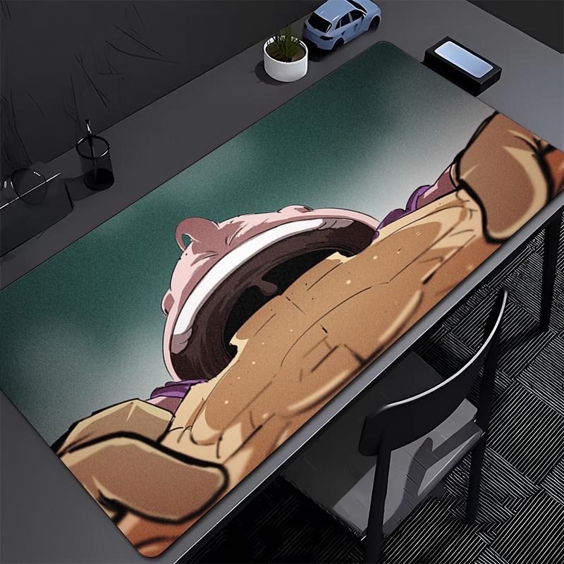 Dragon Ball Majin Buu Mousepad Office Computer Desk Mat Keyboard Mouse Pad Cushion Non-slip Deskpad PC Anime game Large Mousepad