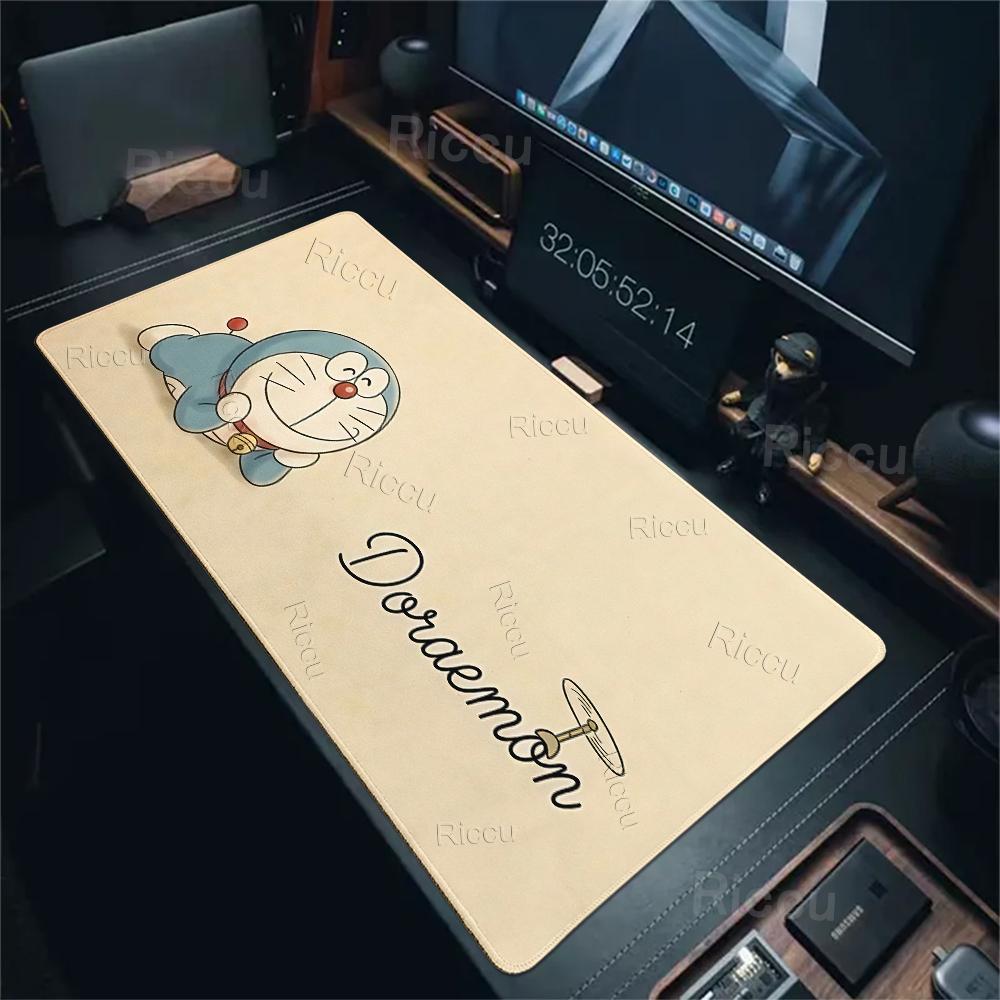 Large Anime Mouse Pads Kawaii D-doraemon Pattern Anti-slip Desk Mats Gaming Accessories Laptop Office Accessories Rubber Carpets