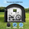 Foldable Outdoor Bicycle and Camping Storage Tent
