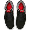Jordan 1 Mid Black Particle Grey Gym Red Jordan 554724-060
