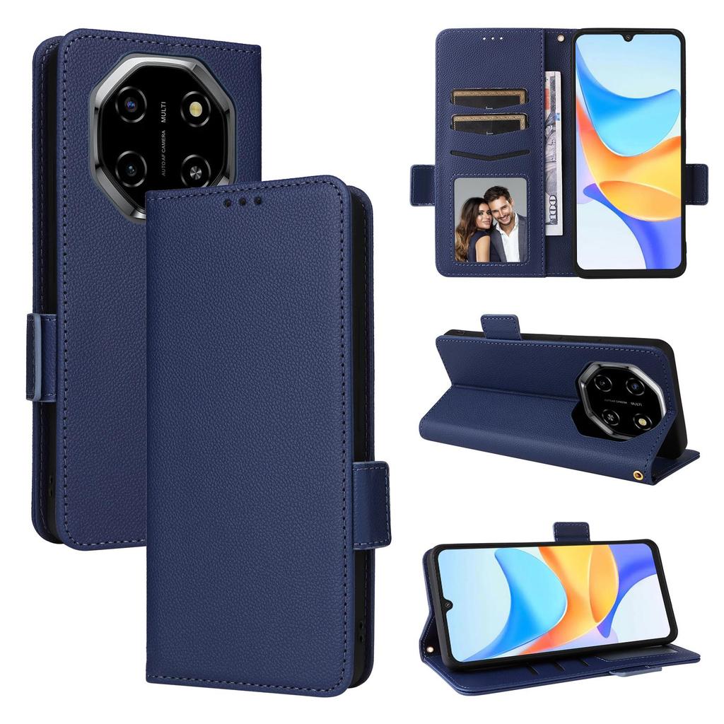 Flip Cover for Blackview Shark 6 / Oscal Tiger 8 PU Leather Full-Body Protection [RFID Blocking] Phone Cases