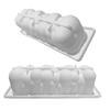 Rektangulär Molnbubbla Silikonform - DIY Fransk Dessert Mousse Bubbla Ljus Bakverktyg