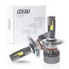 Fcl. H4 Hi/Lo LED Headlight Bulb, White, 6,200 Lm, Fan Included, For Vehicle Inspection,