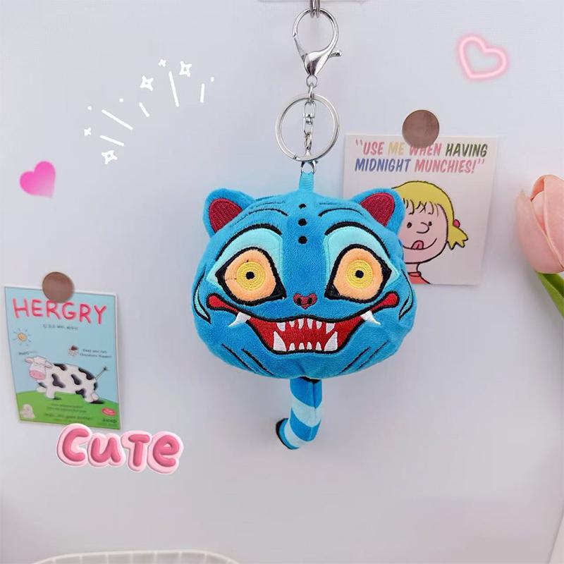 

K-pop Охотники на демонов Кошелек для монет Тигр Подвеска Милая мультяшная плюшевая кукла Тигр Кошелек для монет Украшение для рюкзака Детские подарки