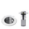 Universal Pop-Up Sink Stopper & Filter: Anti-Clog, Odor-Proof Drain Accessory