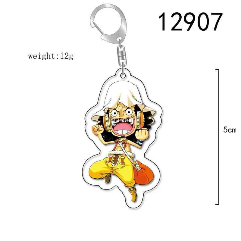 Anime/Cartoon One Piece Keychain/Acrylic Keychain - Luffy, Zoro Acrylic Keychain/Cartoon Keychain Gift