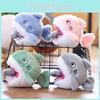 Plüschhai mit drehbarem Schwanz, superweiches Kuscheltier, 13 cm, Geschenk für Kinder