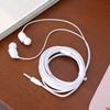 White Black Red Monitor Headphone Wires Headphone In-Ear Earphone Wired Earphone Stereo Earbuds