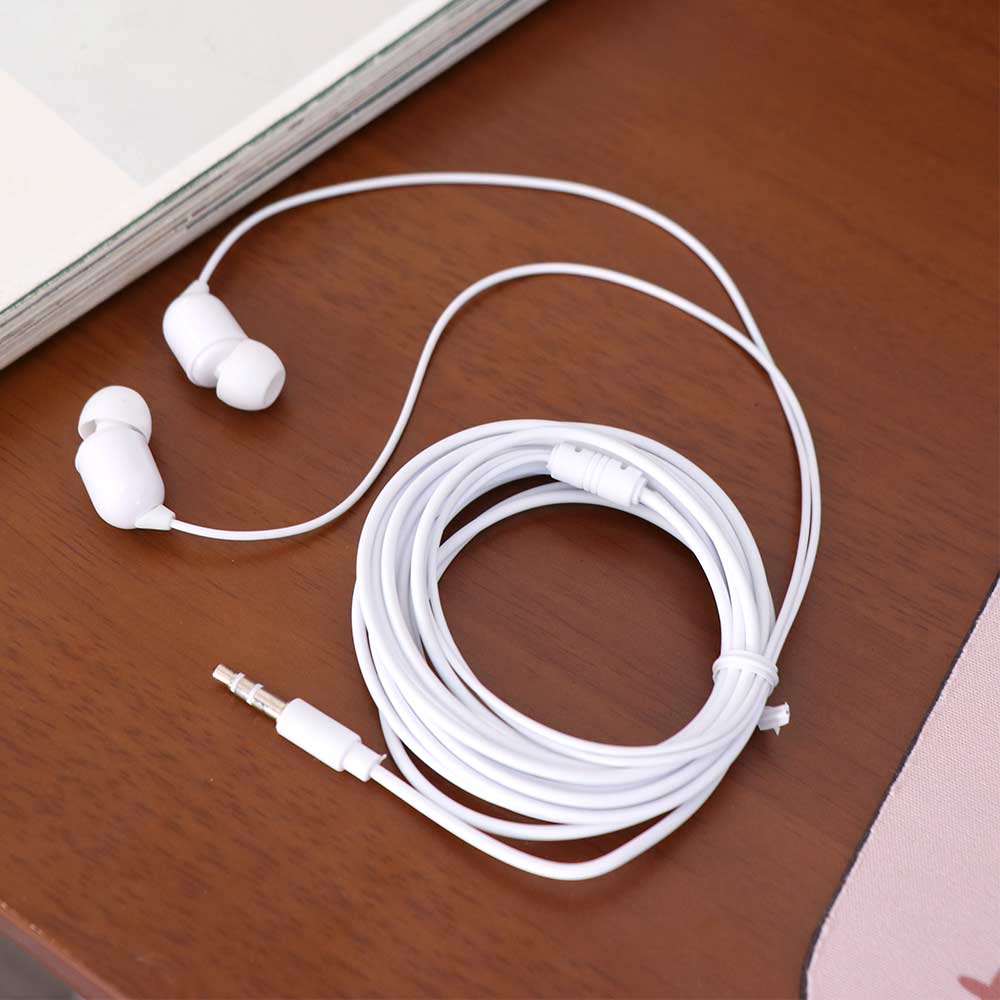 White Black Red Monitor Headphone Wires Headphone In-Ear Earphone Wired Earphone Stereo Earbuds