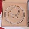 Elegante Collana di Perle di Conchiglia Profonda - Perfetto Regalo per la Festa della Mamma