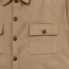 American Style Heavyweight Retro Workwear Jacket - Long Sleeve, Plus Velvet, Warm, Casual, Loose Fit