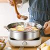 Stainless Steel Stewing Soup Pot with Egg Steamer Egg Cooker Multi-functional Egg Boiler  Noodle