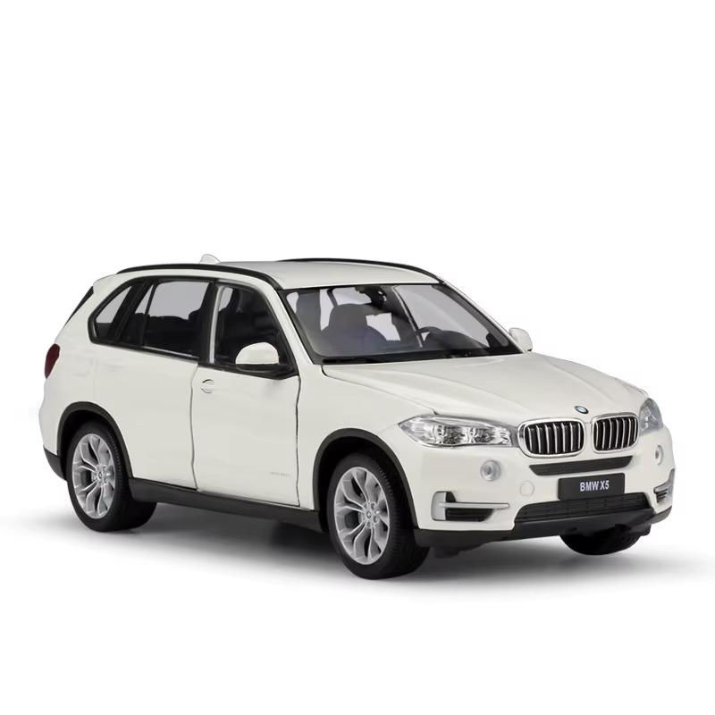 BMW X5 WELLY 1/24 масштаб литой игрушечный автомобиль высокая имитационная модель классический внедорожник металлический сплав игрушечный автомобиль для детей подарочная коллекция белый