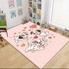 Dalmatian Puppies Love Balloon Carpet Rug Soft Washable Anti Slip Home Living Room Sofa Mats Personalized Christmas Rug