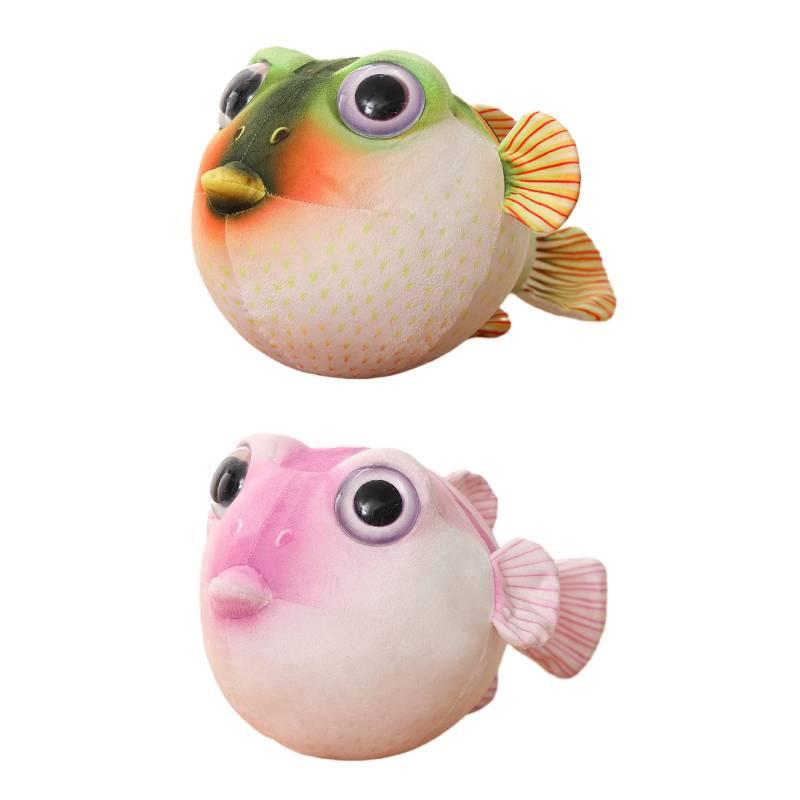 Cute Dolphin Plush Toy For Kids Funny Stuffed Animal Soft And Huggable Available In Green And Pink 26cm/0.13kg