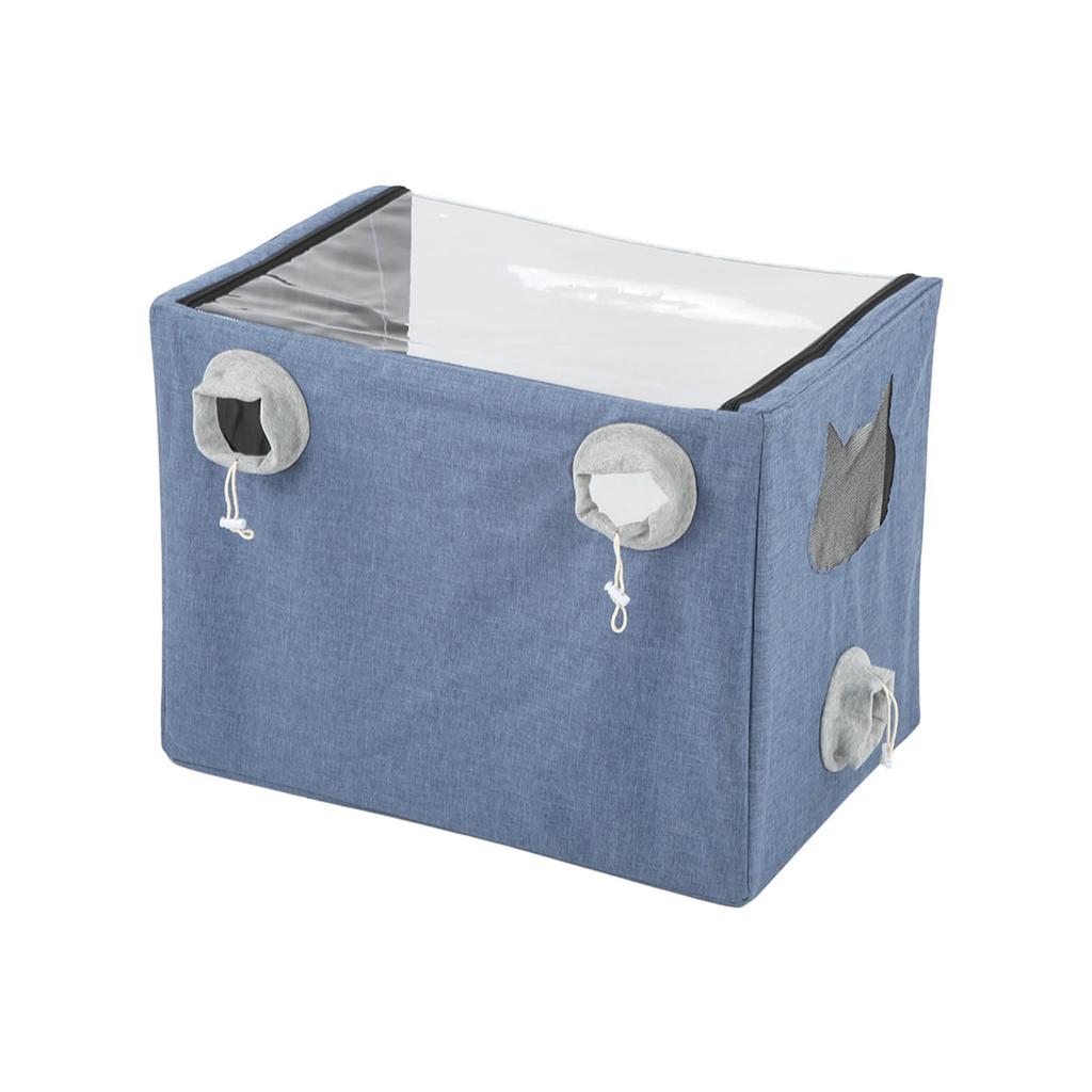 Pet Atomization Box Oxford Cloth Portable Pet Atomization Grooming Box for Cat Dog Pets