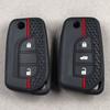 Silicone Car Key Case Set For Toyota Corolla Auris Reiz Avensis Verso Yaris Aygo Rav4 Scion Tc Im Remote Cover Protector