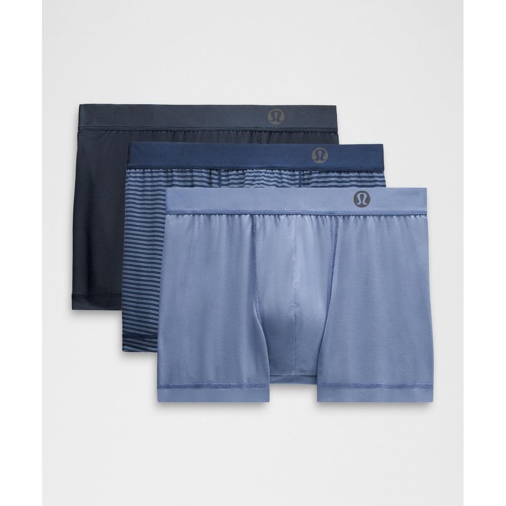 

Lululemon Трусы-боксеры Always In Motion 3 шт. в упаковке, 3 шт., вымытый деним, двойная полоска, вымытый деним, клубный синий, настоящий темно-синий XXL