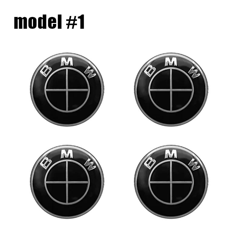 4Pc 56mm 60mm 65mm Car Styling Wheel Center Hub Caps Stickers Badge For BMW M E90 E91 E92 E93 E60 E61 F10 F07 Emblem Accessories