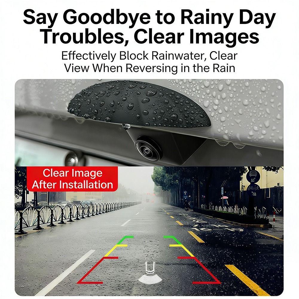 Rainproof Protection Car Rear Camera Rain Cover Anti-Rain Protection Guard  Daily Driving