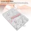 60pcs Dual Ended Nail Polish Brush Replacement  For Professional Nail Art Enthusiasts