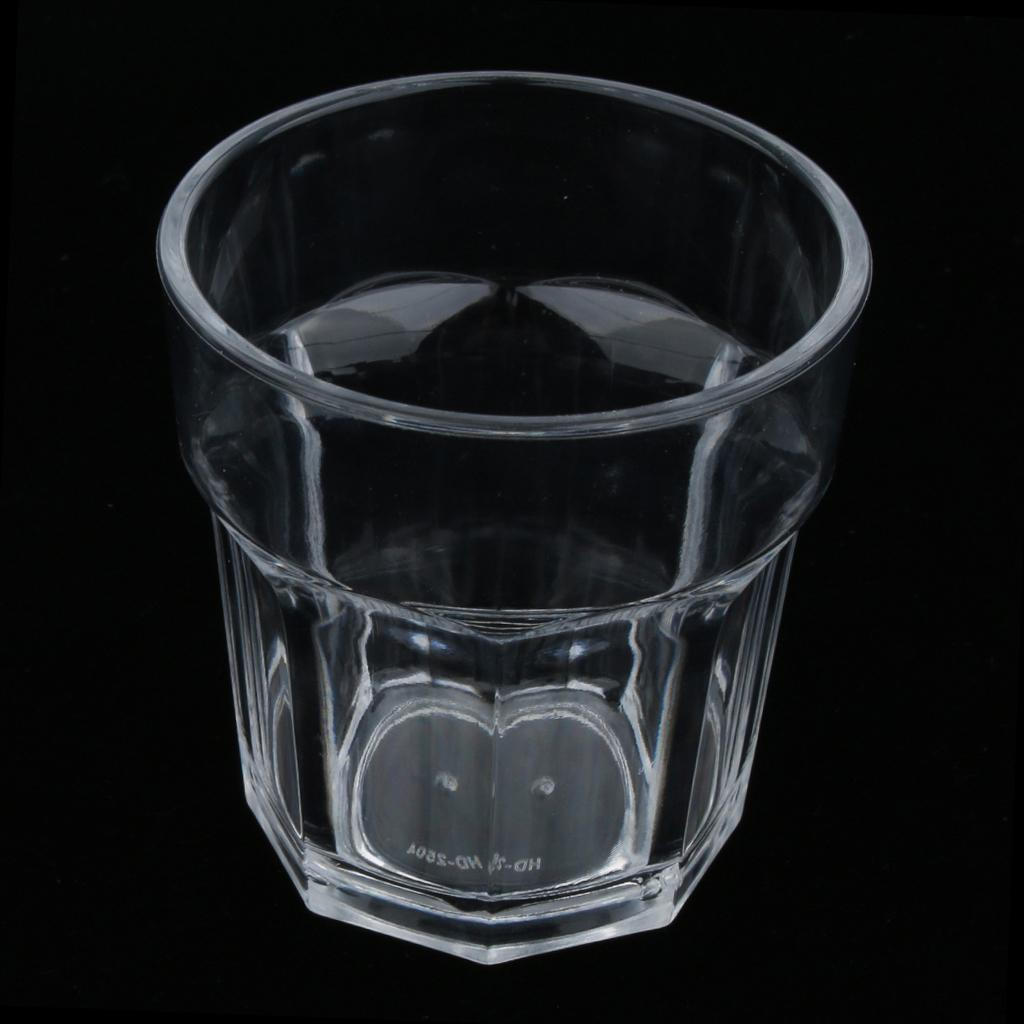 

Прозрачный акриловый стакан для кофе и чая, кружка для паба, 190 мл, легко чистится