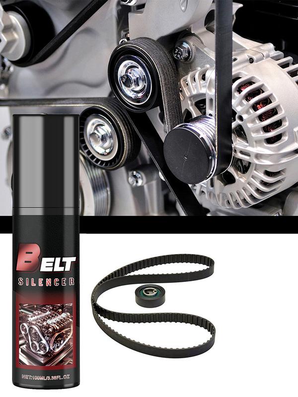 100ml Otomobil Kayış Bakım Spreyi Otomotiv Kayış Ömrünü Uzatır Yağlama Koruma ve Susturucu Otomobil Motor Kayışı Susturucu