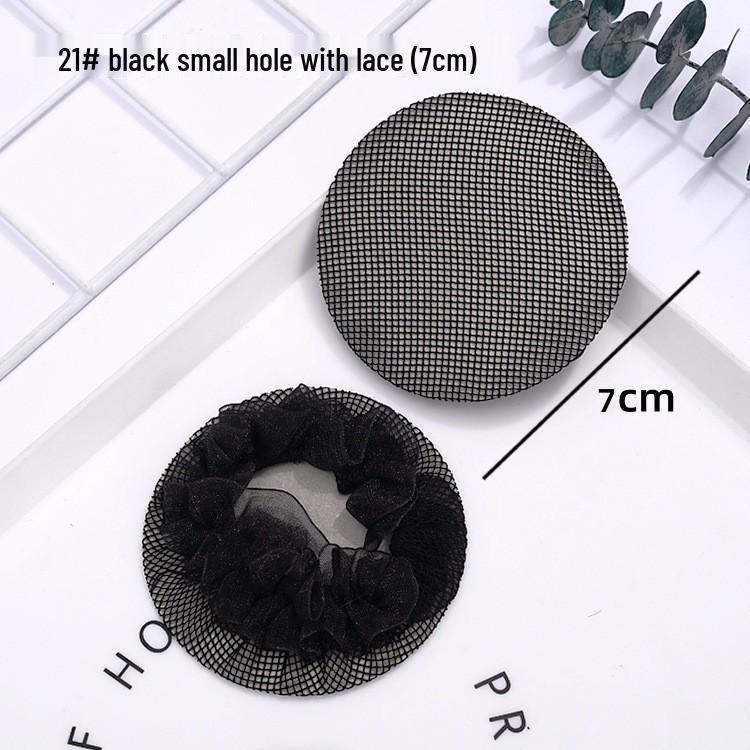 Dětská baletní síťka na vlasy - Taneční drdol a neviditelná krajková síťka pro dospělé