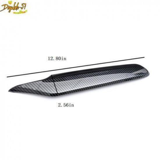 4PCS Fit For Honda Civic   Carbon Fiber Interior Door Armrest Cover Trim