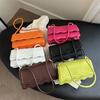 Trendy Small Square Pu Handbag For Women In Vibrant Colors Perfect For Fall Fashion