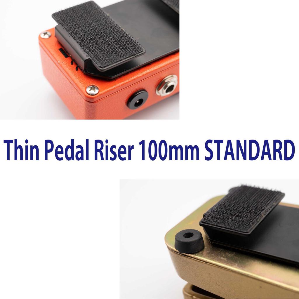 Thin Pedal 100mm Compact Pedal Riser for Effects
