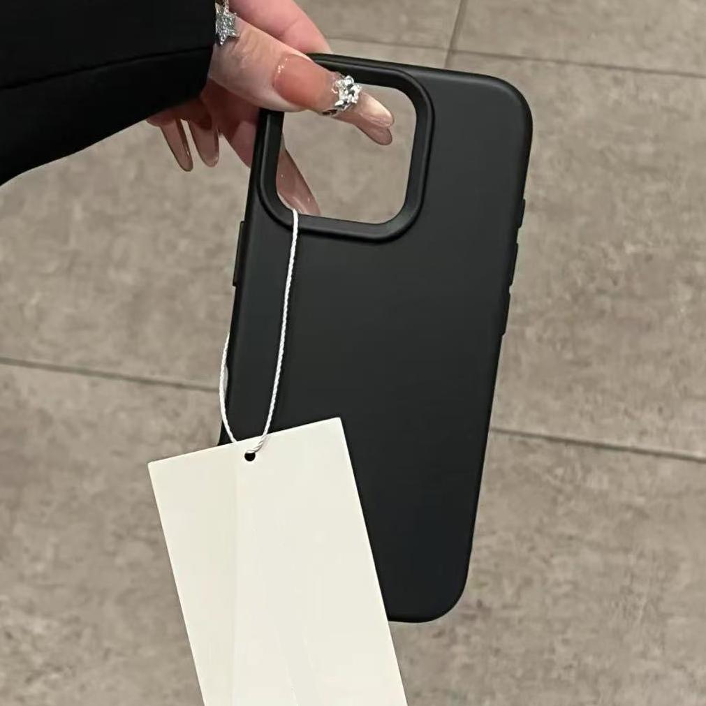 Soft Silicone Candy Color Matte Phone Case For iPhone 11 12 13 14 15 16 Pro Max Plus Shockproof Bumper Rubber Back Cover Shell