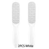 1/2PCS Stainless Steel Double-Sided Foot File Remove Calluses Exfoliation Dead Skin Feet Household Bathroom Foot Care Supplies