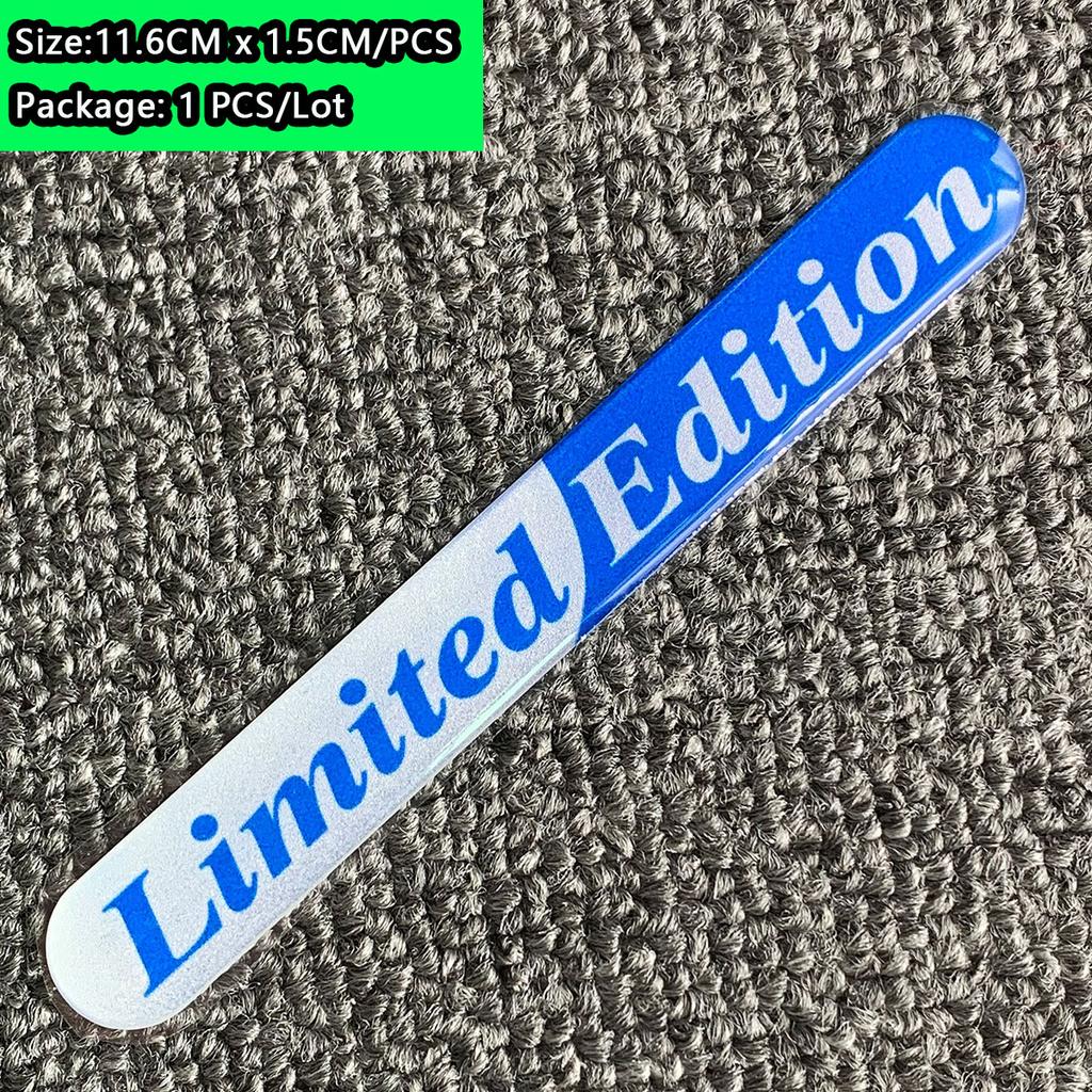 LIMITED EDITION 3D Resin Gel Reflective in Night Car Motocycle Sticker Decals for Suzuki Yamaha BMW Honda Toyota Hyundai D1