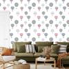 Wallpaper Colorful Vehicles Balloons for Living Room and Bedroom 50x1000