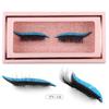 1 Pair Of Colored Eyeshadow False Eyelashes, Holiday Exaggerated Thick Curled Simulated Eyelashes