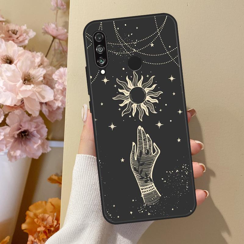 Magic Moon Tarot For Huawei Nova 7i 8i 11i 12i 12s Y73 Y70 Y90 Y60 Y72 Y61 Y91 9 10 SE P30 Pro P40 Lite Case
