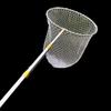Hungry Wolf Flame Stainless Steel Telescopic Fishing Landing Net with Dyneema Head