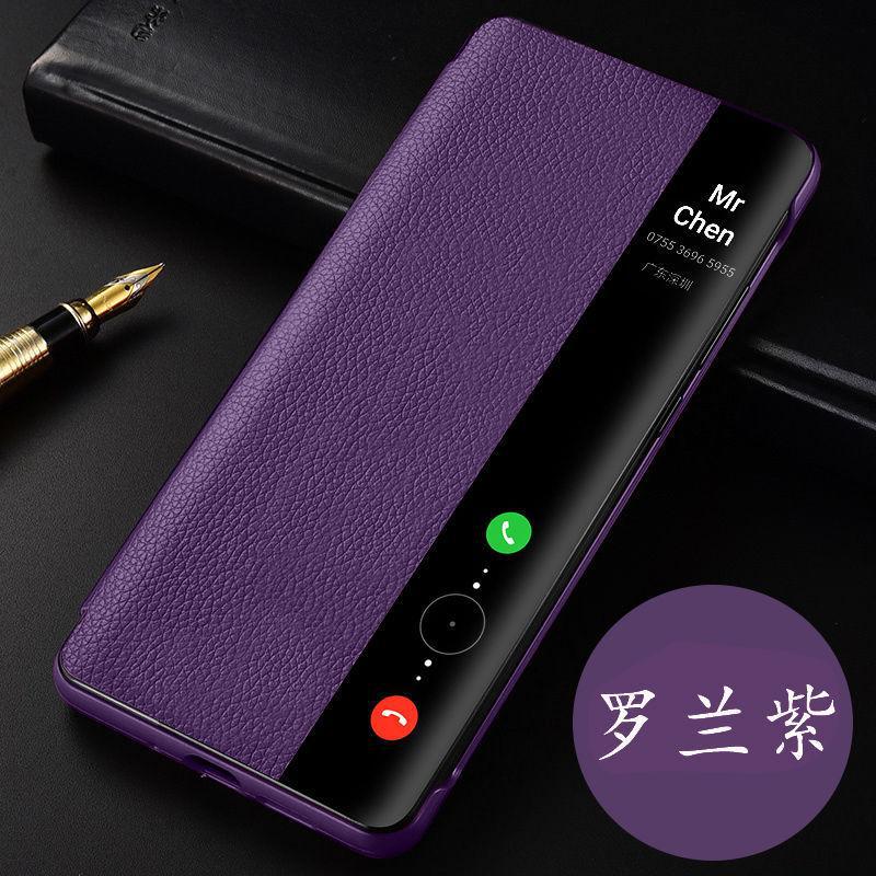 Applicable to Huawei mate11pro mobile phone case mate11 protective case all-inclusive clamshell smart leather case anti-drop outer